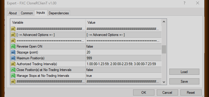 FXC CloneR - MT4 Trade Copier